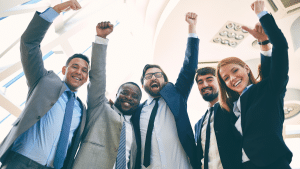 A group of people with the highest-paying jobs in 2025