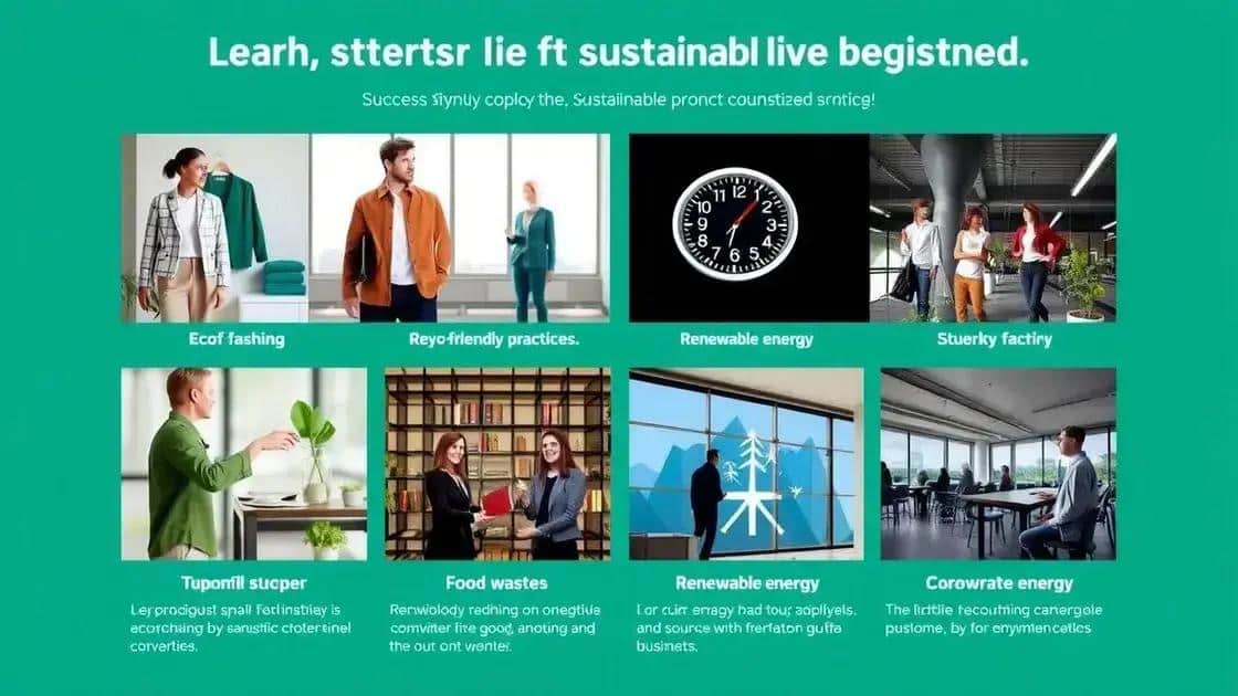 Success stories from sustainable businesses
