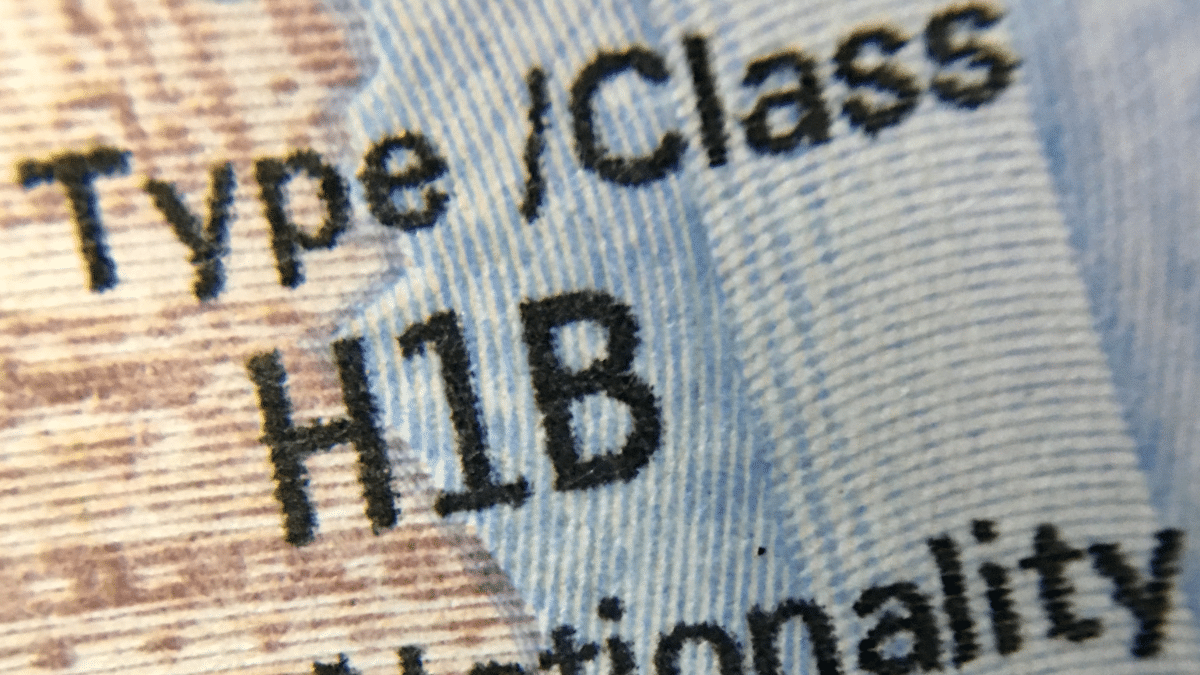 H1B viisa in the USA